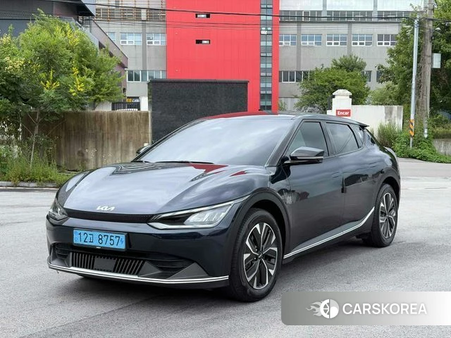 Kia EV6 2022 Синий из Кореи