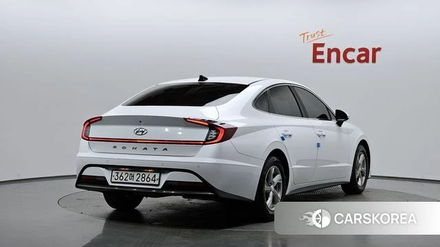 Hyundai Sonata (DN8) 2021 Белый из Кореи