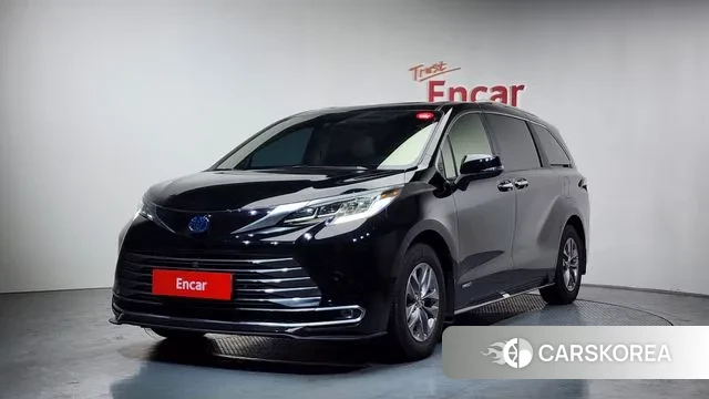 Toyota Sienna 4th Generation 2021 Черный из Кореи