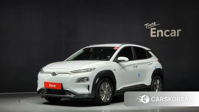 Hyundai Kona Electric 2020 Белый из Кореи