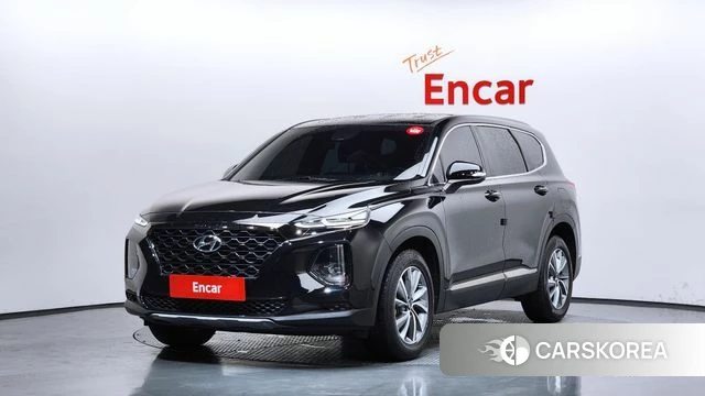 Hyundai Santa Fe TM 2019 Черный из Кореи