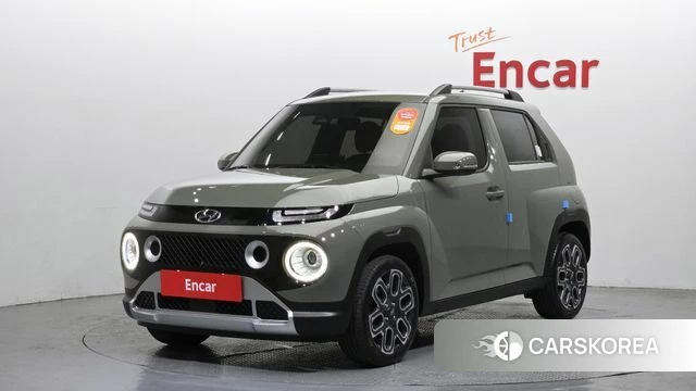 Hyundai Casper 2022 Темно-зеленый из Кореи