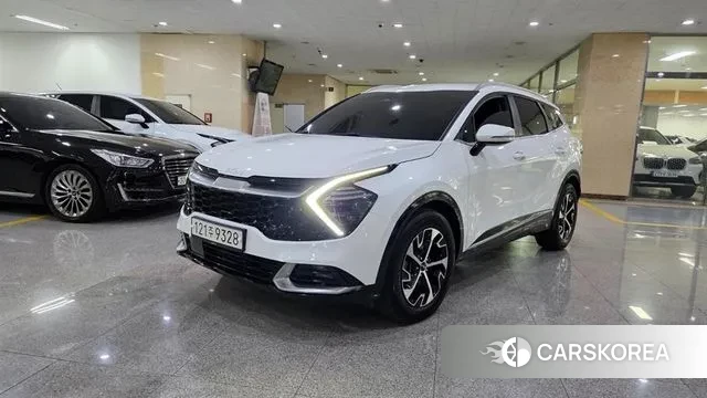 Kia Sportage 5th Generation Hybrid 2021 Белый из Кореи