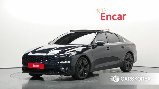 Kia K8 Hybrid 2021 Синий из Кореи