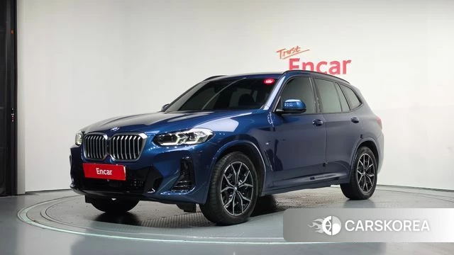 BMW X3 (G01) 2023 Синий из Кореи