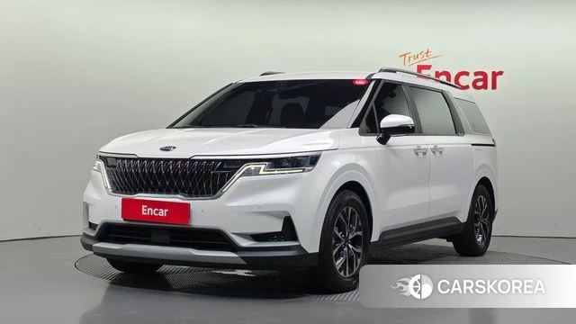 Kia Carnival 4th generation 2021 Белый из Кореи
