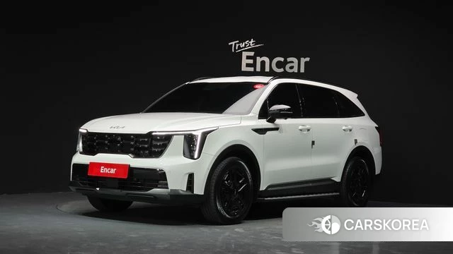 Kia The New Sorento 4th Generation 2024 Белый из Кореи