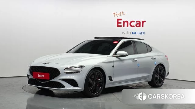 Genesis The New G70 2021 Серебристо-серый из Кореи