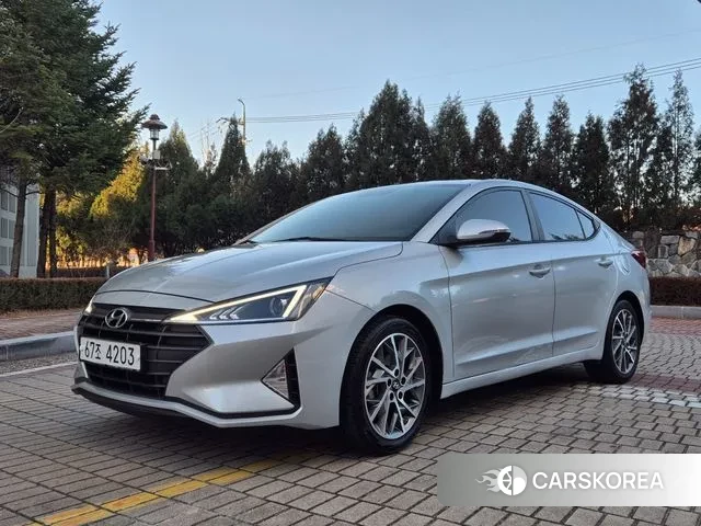 Hyundai The New Avante AD 2018 Серебряный из Кореи