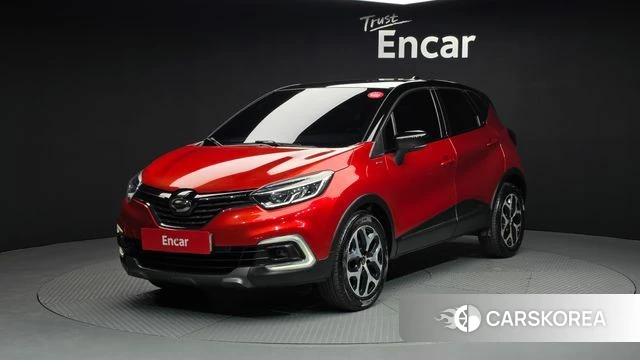 Renault Korea (Samsung) New QM3 2018 Красный из Кореи