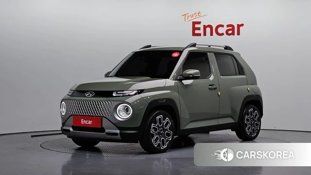 Hyundai Casper 2021 Темно-зеленый из Кореи