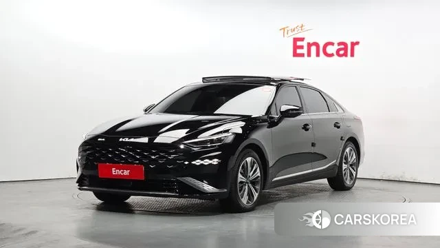 Kia K8 Hybrid 2024 Черный из Кореи