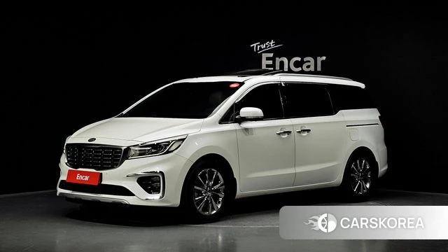 Kia The New Carnival 2018 Белый из Кореи