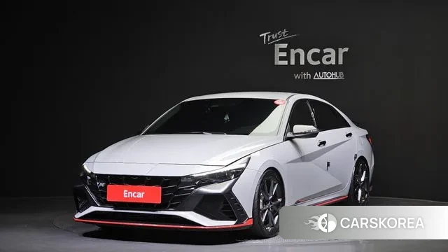 Hyundai Avante (CN7) 2023 Серебряный из Кореи