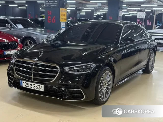 Mercedes-Benz S-Class W223 2021 Черный из Кореи