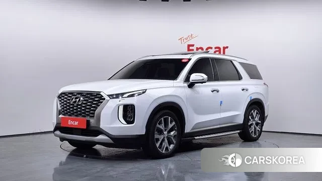 Hyundai Palisade 2022 Белый из Кореи