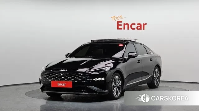 Kia K8 Hybrid 2023 Черный из Кореи