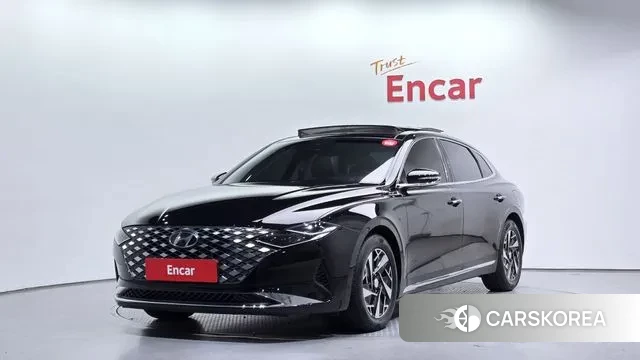 Hyundai The New Grandeur IG Hybrid 2020 Черный из Кореи