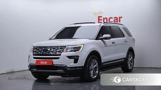 Ford Explorer 2019 Белый из Кореи