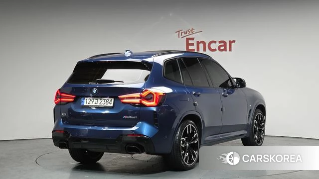 BMW X3 (G01) 2022 Синий из Кореи