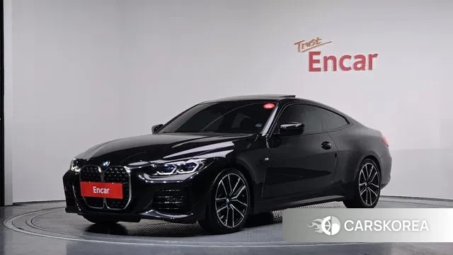 BMW 4 Series (G22) 2024 Черный из Кореи