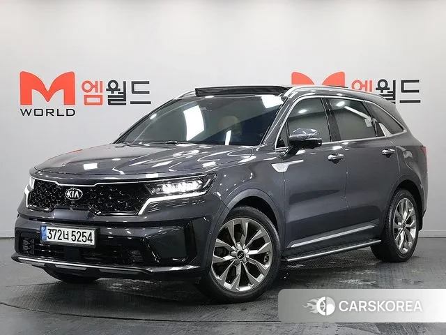 Kia Sorento 4th Generation 2020 Серый из Кореи