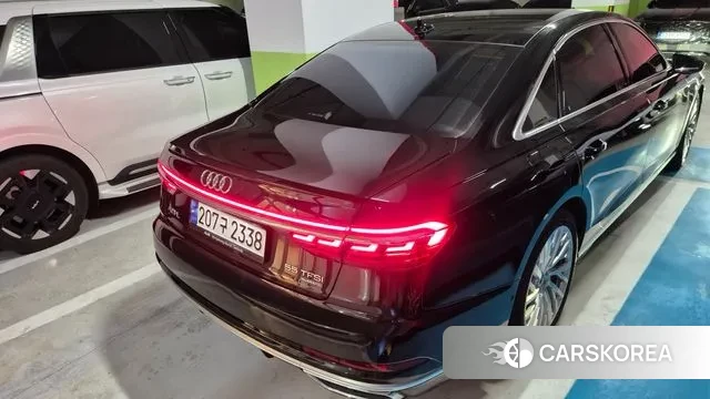 Audi A8 (D5) 2021 Черный из Кореи