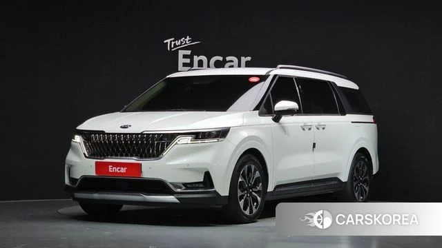 Kia Carnival 4th generation 2021 Белый из Кореи
