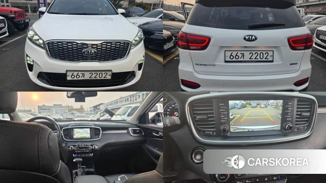 Kia The New Sorento 2018 Жемчужный цвет из Кореи