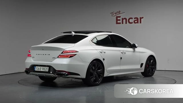 Genesis The New G70 2021 Белый из Кореи