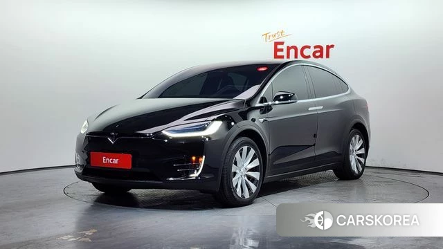 Tesla Model X 2019 Черный из Кореи