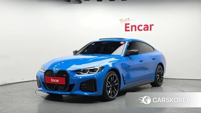 BMW i4 2023 Синий из Кореи