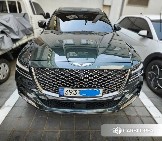 Genesis GV80 2021 Зеленый из Кореи