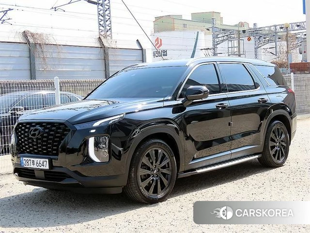 Hyundai Palisade 2021 Черный из Кореи