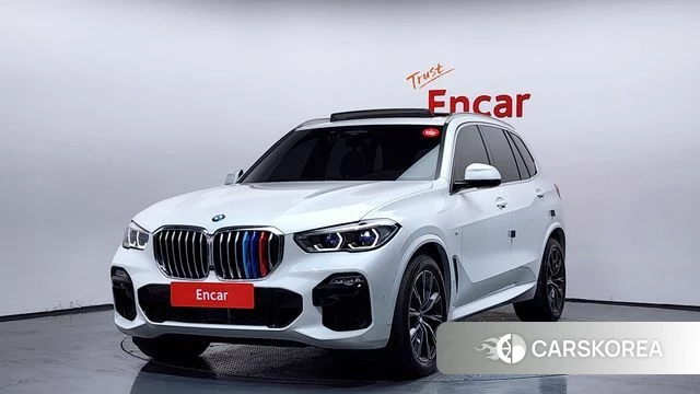 BMW X5 (G05) 2021 Белый из Кореи