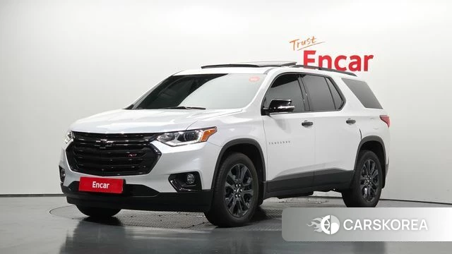 Chevrolet (GM Daewoo) Traverse 2021 Белый из Кореи