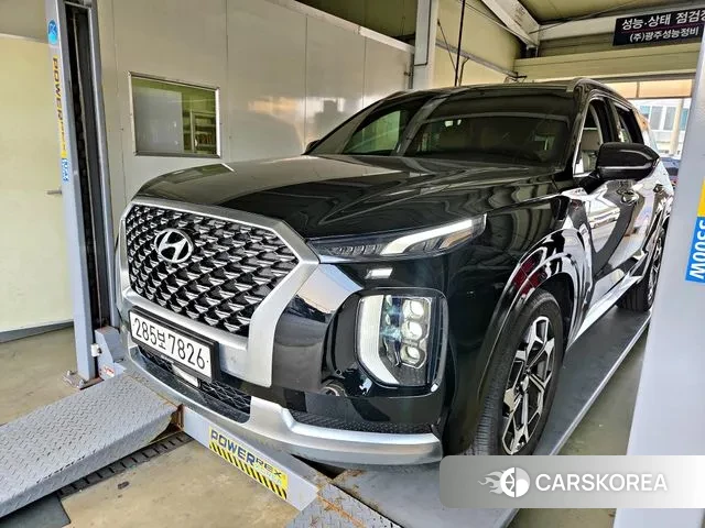 Hyundai Palisade 2021 Черный из Кореи