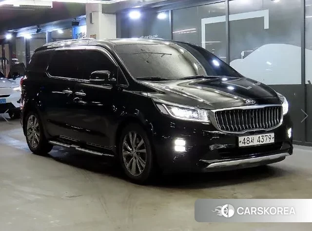 Kia The New Carnival 2019 Черный из Кореи