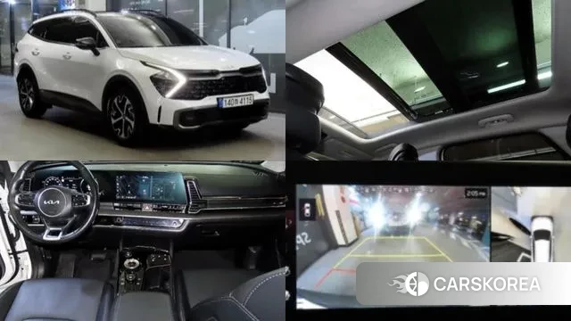 Kia Sportage 5th Generation Hybrid 2022 Белый из Кореи