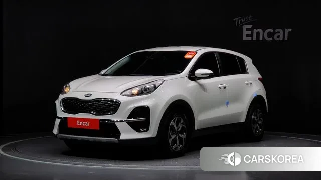 Kia Sportage The Bold 2021 Белый из Кореи