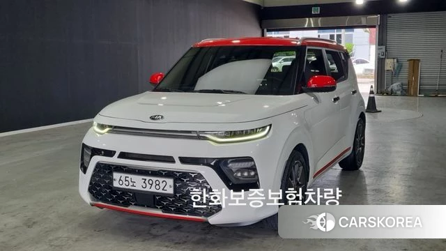 Kia Soul Booster 2019 Белый из Кореи