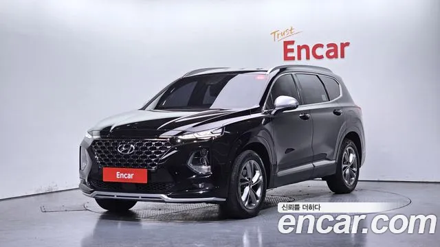 Hyundai Santa Fe TM 2018 Черный из Кореи