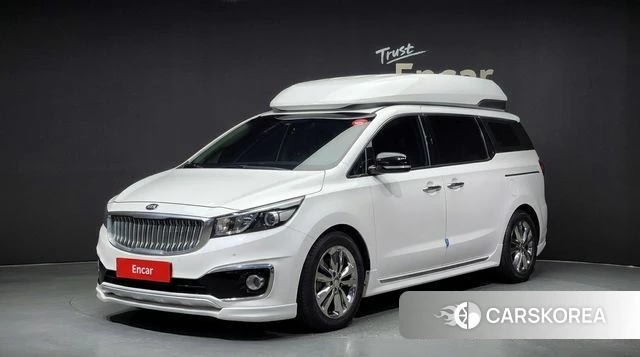 Kia All New Carnival 2018 Белый из Кореи