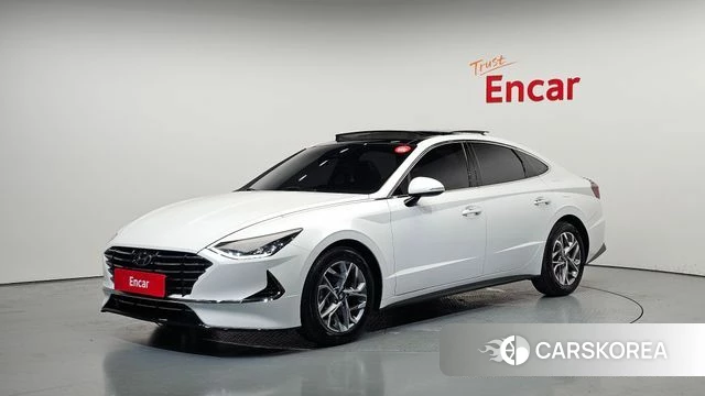Hyundai Sonata (DN8) 2020 Белый из Кореи