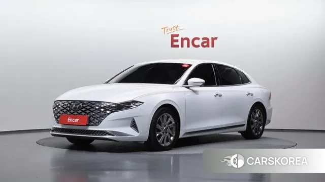 Hyundai The New Grandeur IG Hybrid 2020 Белый из Кореи