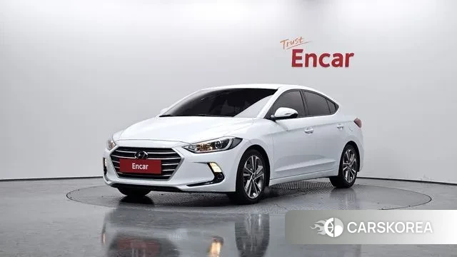 Hyundai Avante AD 2018 Белый из Кореи