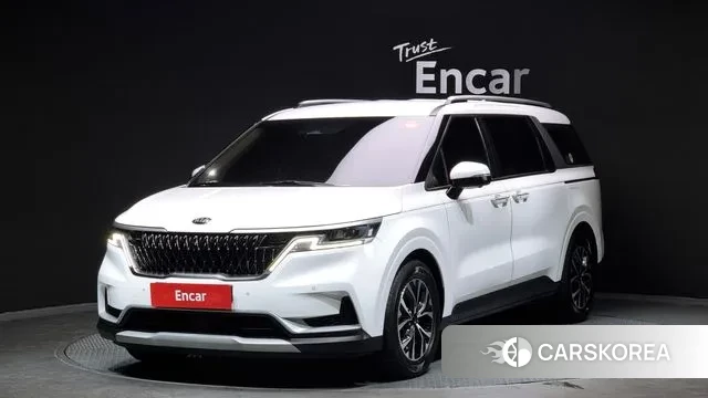 Kia Carnival 4th generation 2021 Белый из Кореи