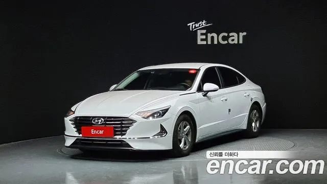Hyundai Sonata (DN8) 2019 Белый из Кореи