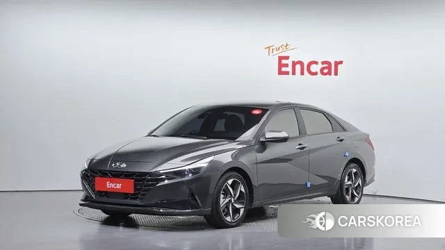 Hyundai Avante (CN7) 2022 Серый из Кореи