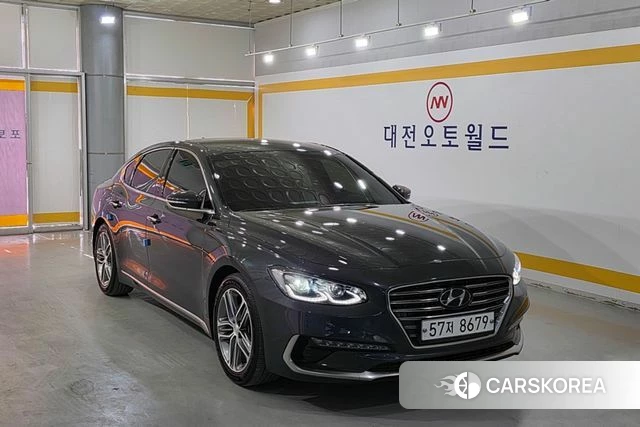 Hyundai Grandeur IG 2018 Серый из Кореи